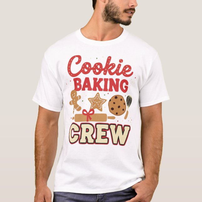 Weihnachts-T-Shirt für die Cookie-Back-Crew – Lust T-Shirt (Vorderseite)