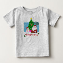 Weihnachts-T-Shirt für Kleinkinder