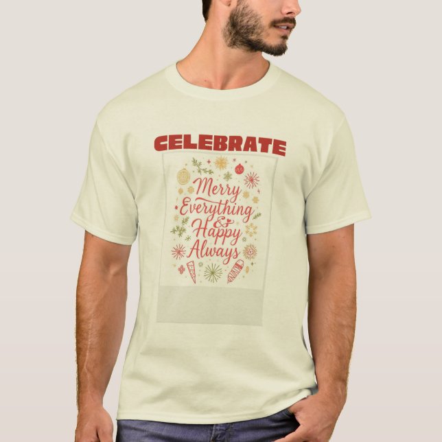 Weihnachts-T-Shirt T-Shirt (Vorderseite)