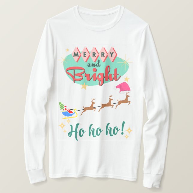Weihnachts-T-Shirt T-Shirt (Design vorne)