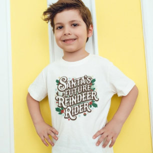 Weihnachts-T-Shirts Future Rentier Rider Baby T-shirt