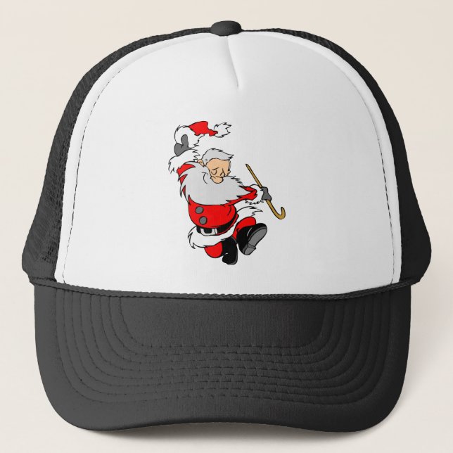 Weihnachts tanzen truckerkappe (Vorderseite)