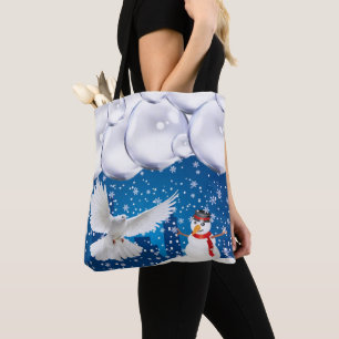 Weihnachts-Taschentücher für Frauen, Schneemann