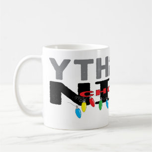 Weihnachts-Tasse 11 oz. "Naughty select Nice" Tasse