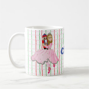 Weihnachts-Tasse 11 oz Nutcracker Lt Brwn Frisur B Kaffeetasse