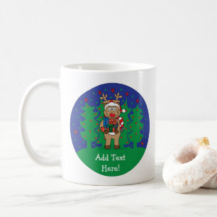 Weihnachts-Tasse 11 oz. Reindeer Geschenke persona Tasse