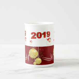 Weihnachts-Tasse, 2019 Prozellantasse