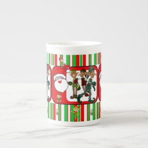 Weihnachts-Tasse, Elf Prozellantasse