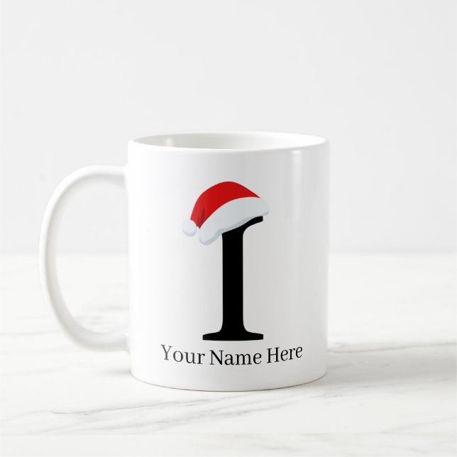 Weihnachts-Tasse "I" Kaffeetasse (Links)