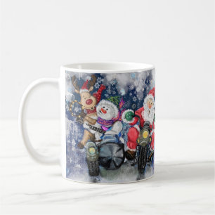 Weihnachts-Tasse mit glücklichen Weihnachtsfreunde Kaffeetasse