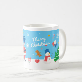 Weihnachts-Tasse mit Muster Kaffeetasse