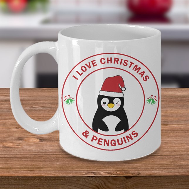 Weihnachts-Tasse Niedlich Pinguin-Geschenk Kaffeetasse (Von Creator hochgeladen)