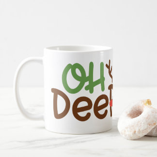 Weihnachts-Tasse: Oh Deer Coffee Tasse