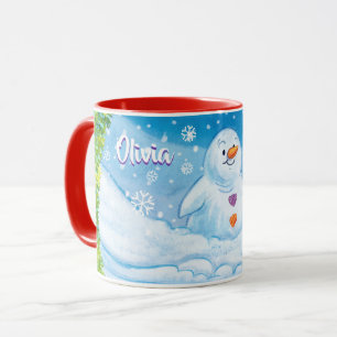 Weihnachts-Tasse, PingPing Pinguin & Snowman. Tasse