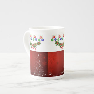 Weihnachts-Tasse Prozellantasse