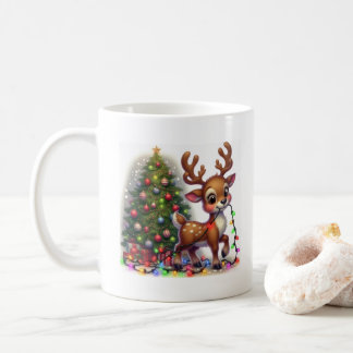 Weihnachts-Tasse Reindeer Fun Kaffeetasse