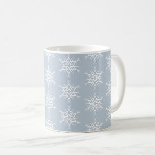 Weihnachts-Tasse-Schneeflocken Kaffeetasse