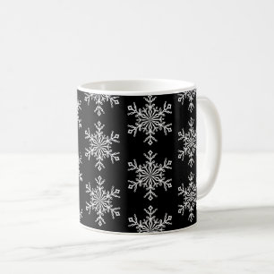 Weihnachts-Tasse-Schneeflocken Kaffeetasse