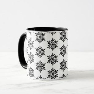 Weihnachts-Tasse-Schneeflocken Tasse