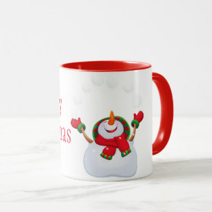 Weihnachts-Tasse-Snowman Tasse