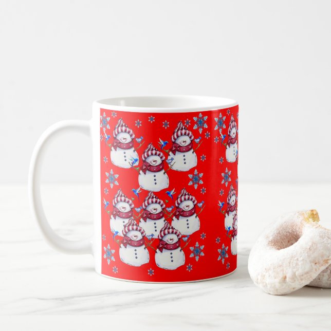 Weihnachts-Tasse Tasse (Mit Donut)