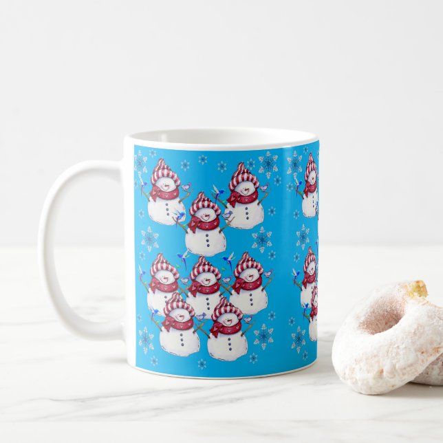 Weihnachts-Tasse Tasse (Mit Donut)