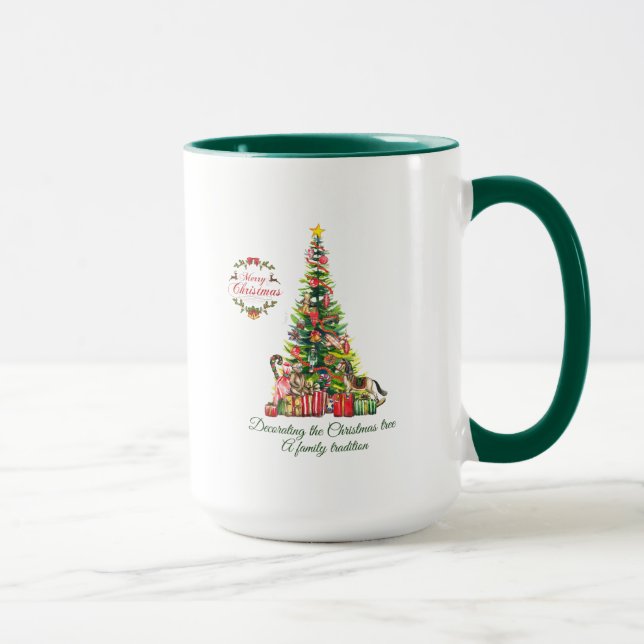 Weihnachts-Tasse Tasse (Rechts)