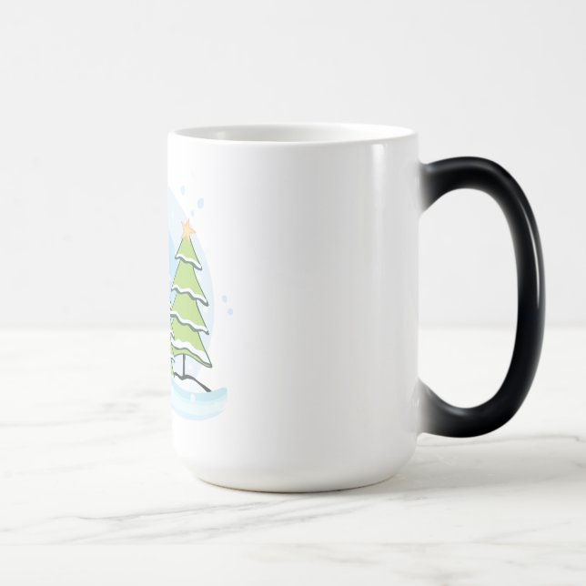 Weihnachts-Tasse Verwandlungstasse (Rechts)