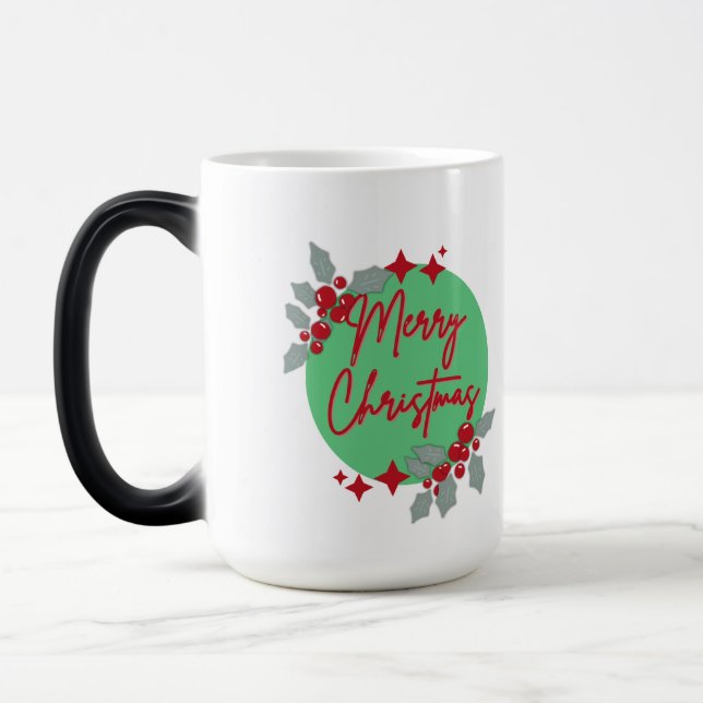 Weihnachts-Tasse Verwandlungstasse (Links)