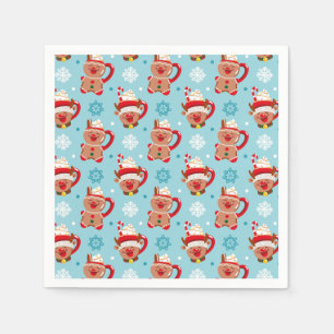 Weihnachts-Tasse von Kakao Serviette