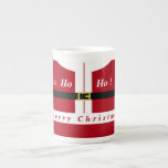 Weihnachts-Tasse Weihnachtsgeschenk Prozellantasse<br><div class="desc">Frohe Weihnachten - Weihnachtsmann - Geschenke für jedermann - Fun Geschenk - Rot - Wählen / Fügen Sie Ihren einzigartigen Text / Name / Farbe - Make Your Special Gift - Neu vergrössern und verschieben oder entfernen und fügen Sie Elemente / Text mit Anpassungs-Tool! Design von MIGNED. Bitte schauen Sie...</div>