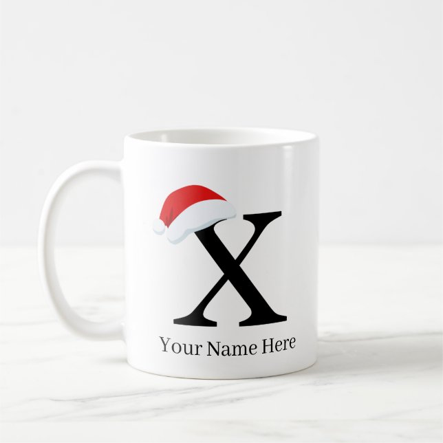 Weihnachts-Tasse "X" Kaffeetasse (Links)