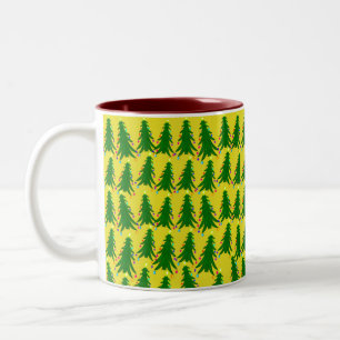Weihnachts-Tasse Zweifarbige Tasse