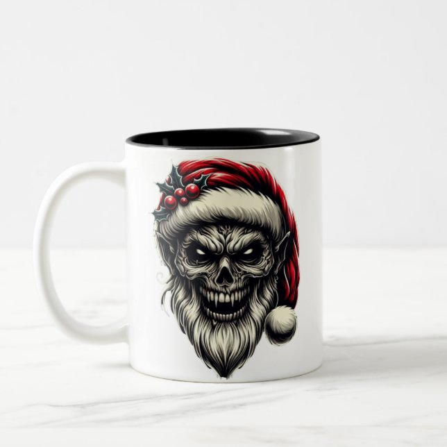 Weihnachts-Tasse Zweifarbige Tasse (Links)
