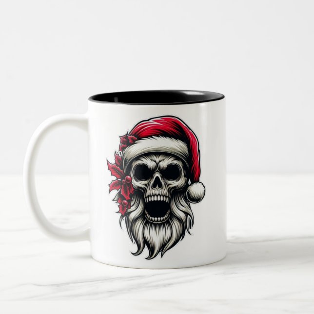 Weihnachts-Tasse Zweifarbige Tasse (Links)