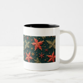 Weihnachts-Tasse Zweifarbige Tasse