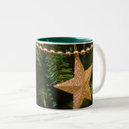 Weihnachts-Tasse Zweifarbige Tasse
