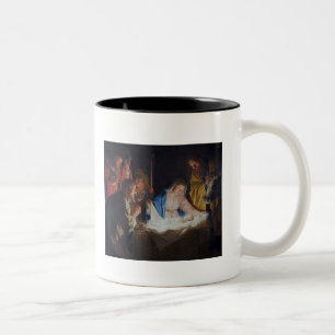 Weihnachts-Tasse Zweifarbige Tasse