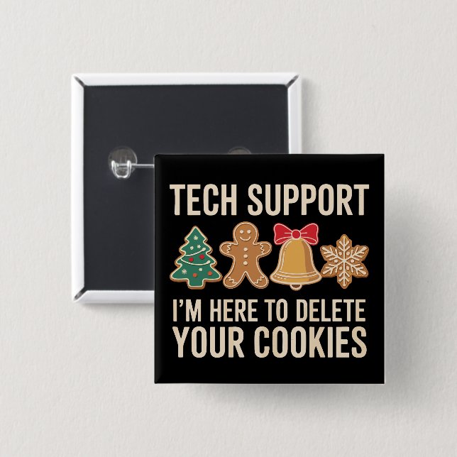 Weihnachts-Tech-Unterstützung hier, um Cookies zu  Button (Vorne & Hinten)