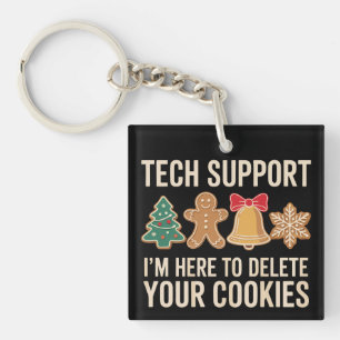 Weihnachts-Tech-Unterstützung hier, um Cookies zu  Schlüsselanhänger