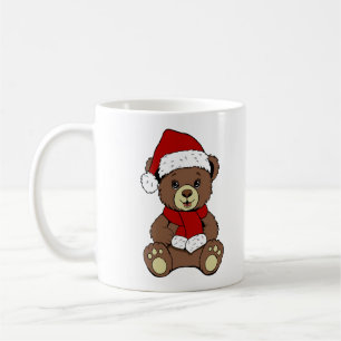 Weihnachts-Teddy-Bären-Tasse Kaffeetasse