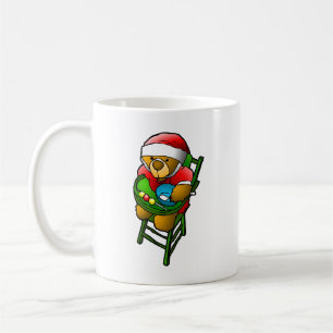 Weihnachts-Teddybär Kaffeetasse