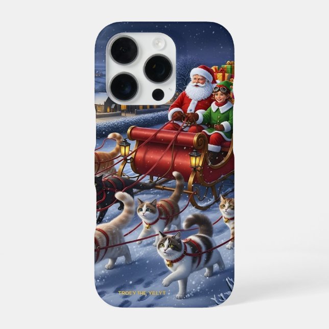 Weihnachts-Telefon-Hintergrundbilder - Gemütlicher iPhone Hülle (Rückseite)
