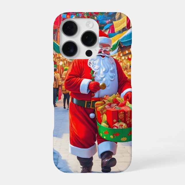 Weihnachts-Telefon-Hintergrundbilder - Gemütlicher iPhone Hülle (Rückseite)