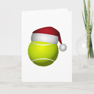Weihnachts-Tennisball Feiertagskarte