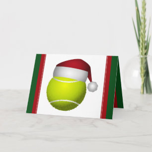 Weihnachts-Tennisball Feiertagskarte