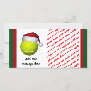 Weihnachts-Tennisball Feiertagskarte
