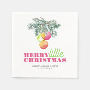 Weihnachts-Thema Kinderdusche Napkins Serviette