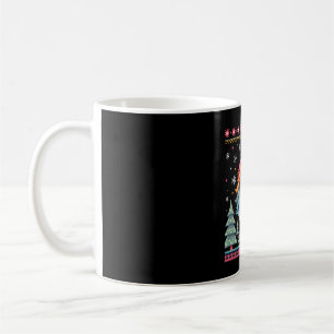 Weihnachts-Themen gestricktes Einhorn Einhörner T- Kaffeetasse