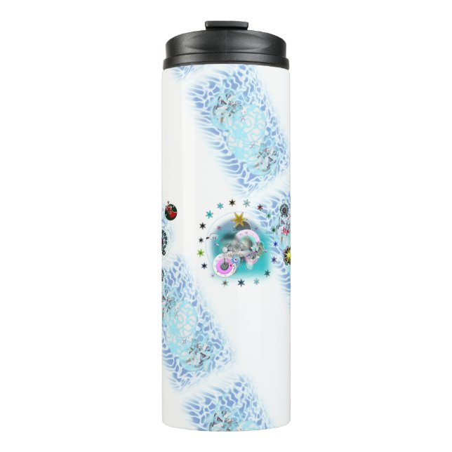 Weihnachts-Thermal-Tumbler Thermosbecher (Vorderseite)
